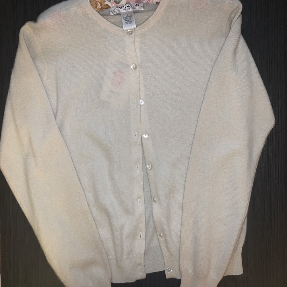 Vintage Jones Wear Sport Small Cashmere Sweater